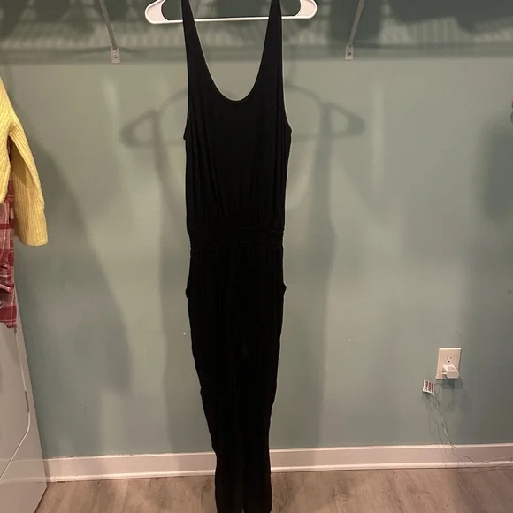 Aerie charcoal jumpsuit - Picture 2 of 7